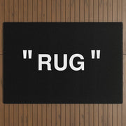 " Art " (Negative) Outdoor Rug