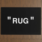 " Art " (Negative) Outdoor Rug