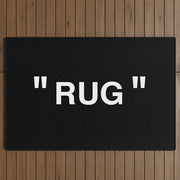 " Art " (Negative) Outdoor Rug
