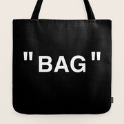 " Art " (Negative) Tote Bag