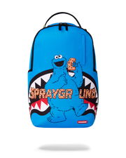 SESAME STREET COOKIE MONSTER TAKE A BITE BACKPACK