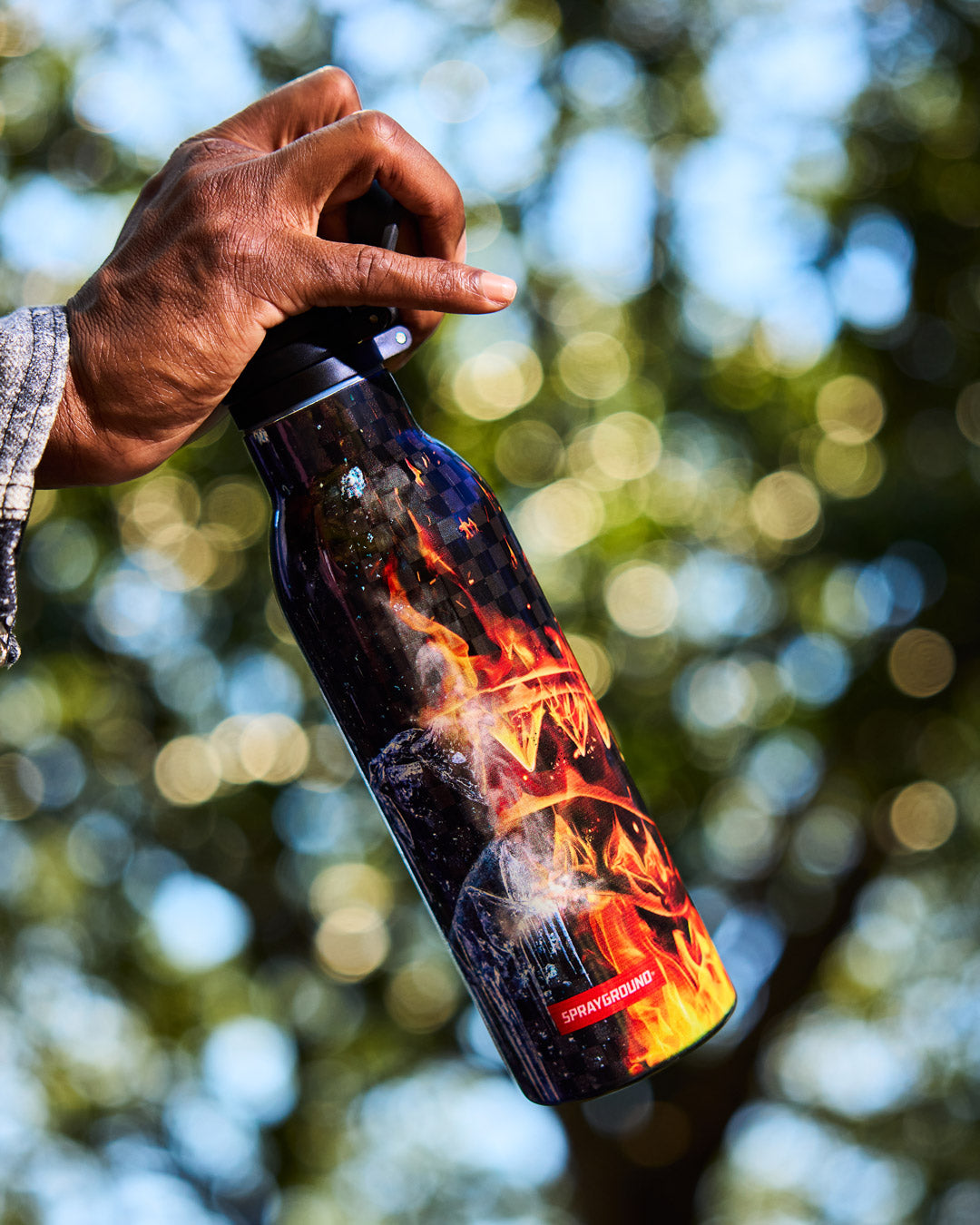 FIRE AND ICE WATER BOTTLE
