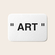 " Art " Bath Mat