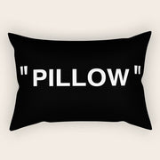 " Art " (Negative) Rectangular Pillow