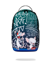 PINKY AND THE BRAIN TAKIN OVER THE WORLD DLXR BACKPACK